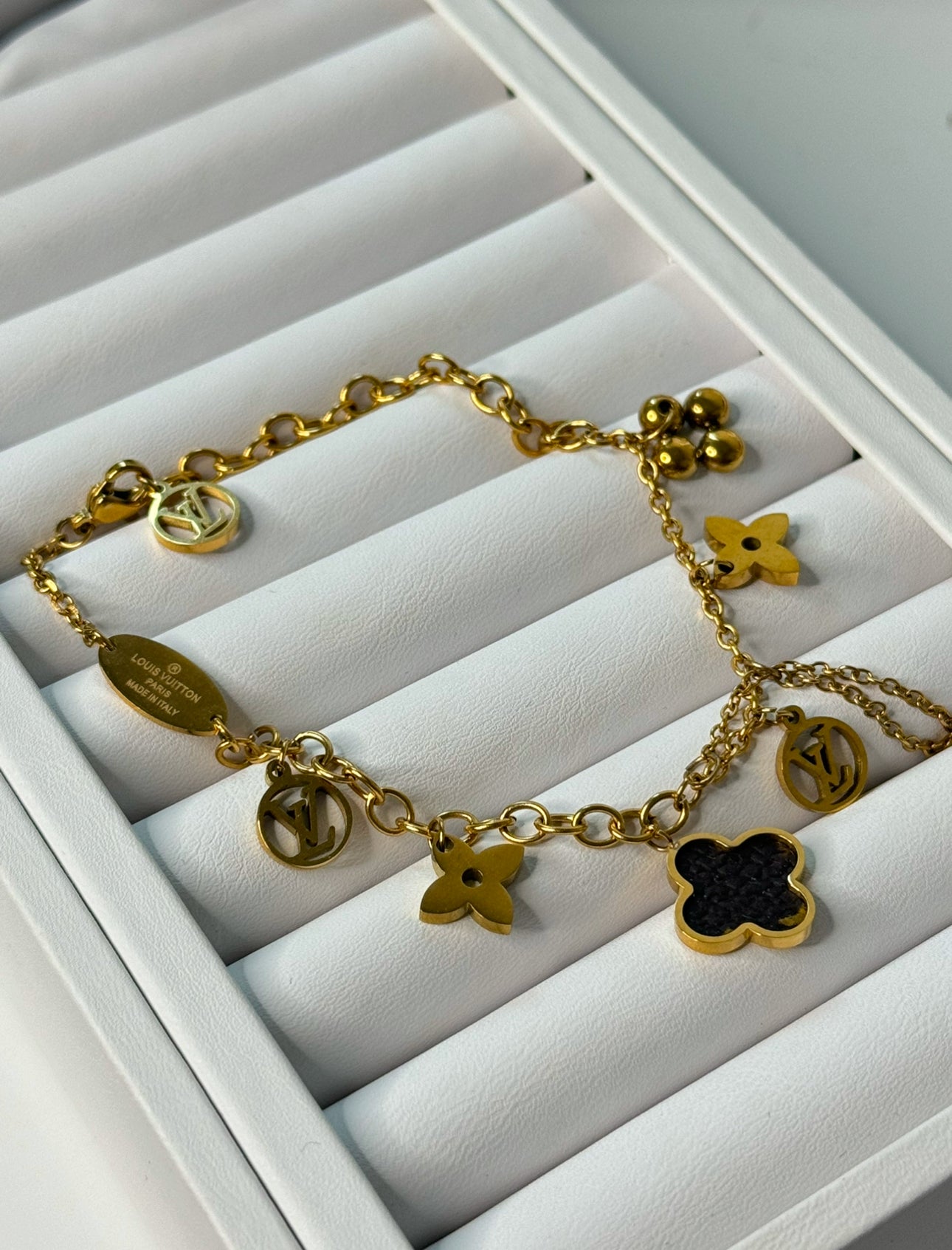 LV Charm Bracelet