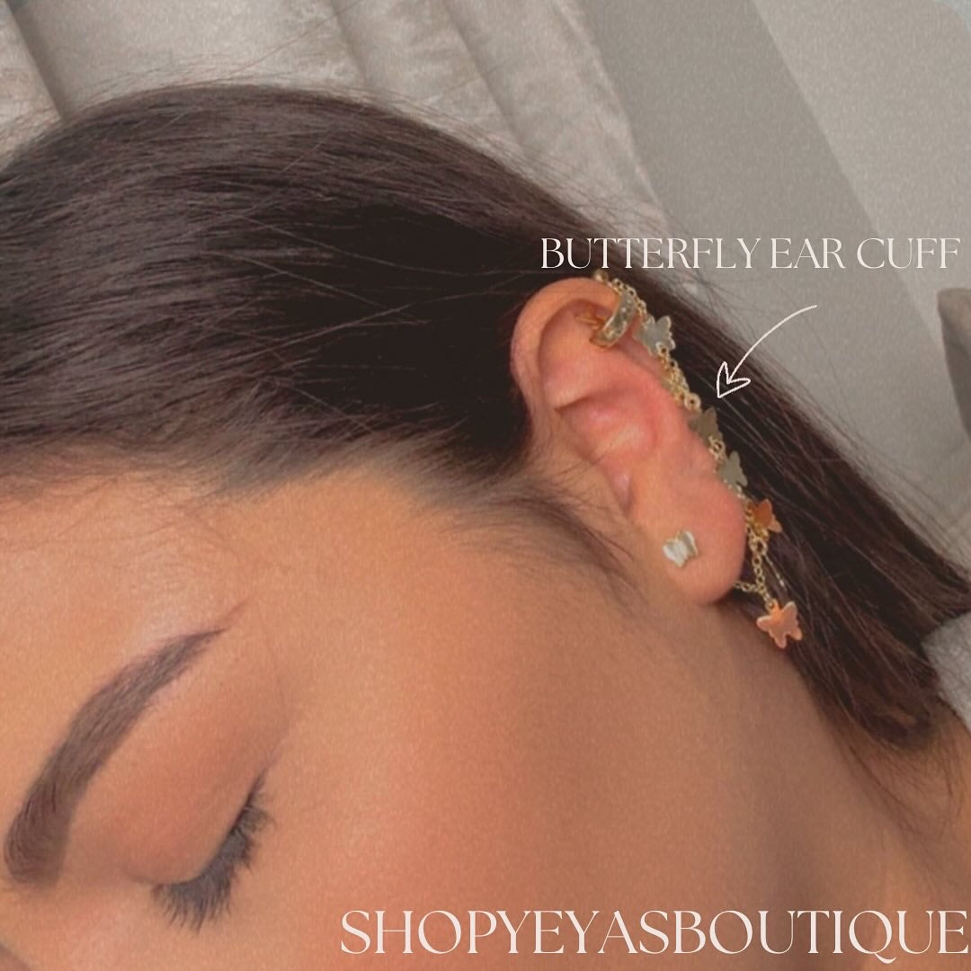 Butterfly Ear Cuff