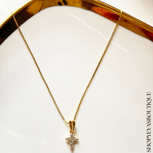 Dainty Cross Necklace