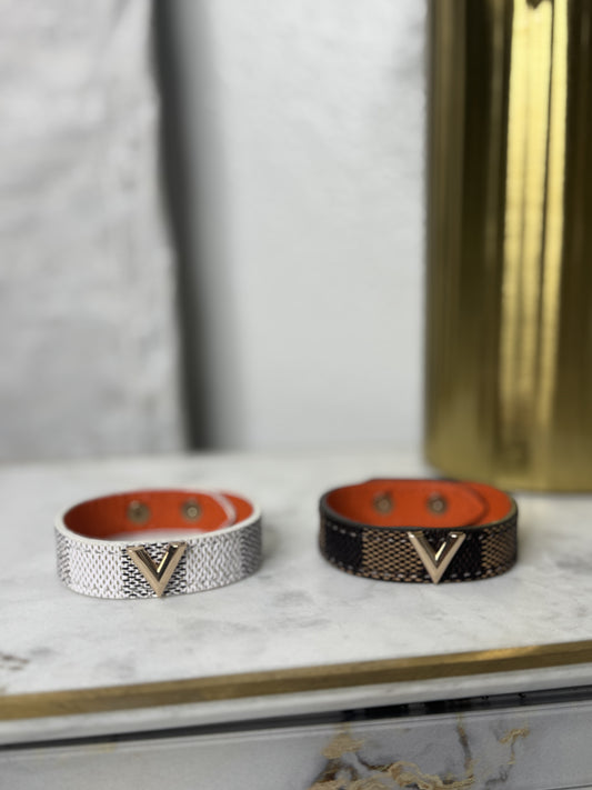 LV Leather Band