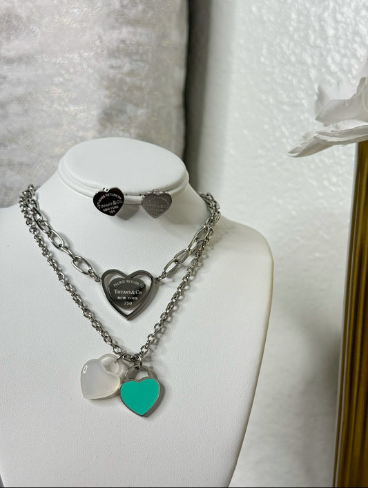 Tiffany Heart Set