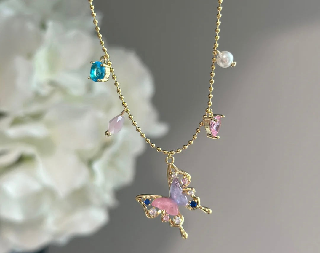 Mariposa Charm Necklace