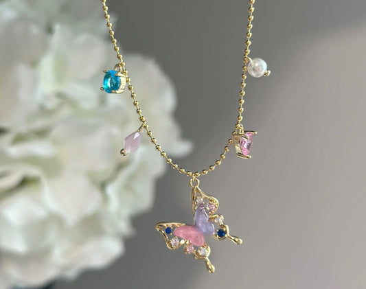 Mariposa Charm Necklace